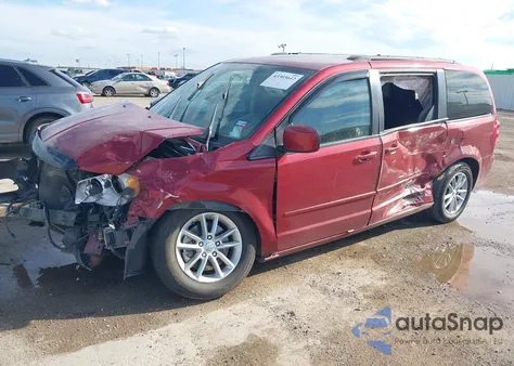 2014 Dodge Grand Caravan Sxt/Sxt 30Th Anniversary из США, поврежденный, VIN 2C4RDGCG7ER305568